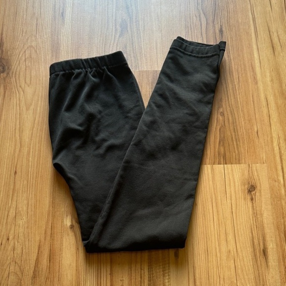 The Children's Place Girls Black Fleece Lined Joggers Size XXL 16